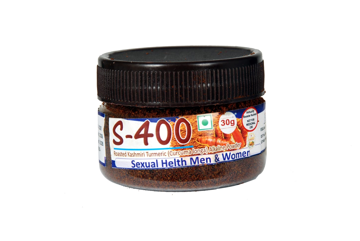 S-400 roasted Kashmiri turmeric supplement